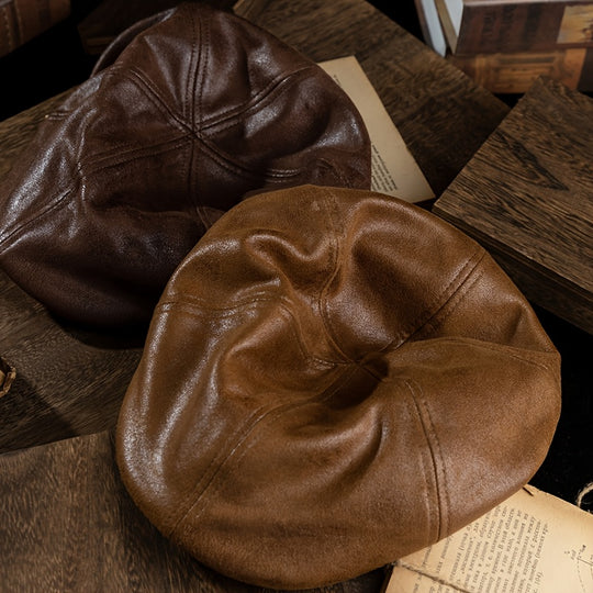 Béret Angiales Artiste Similicuir