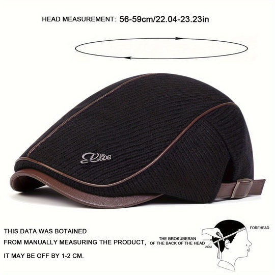 Béret Angiales Noir Élégance
