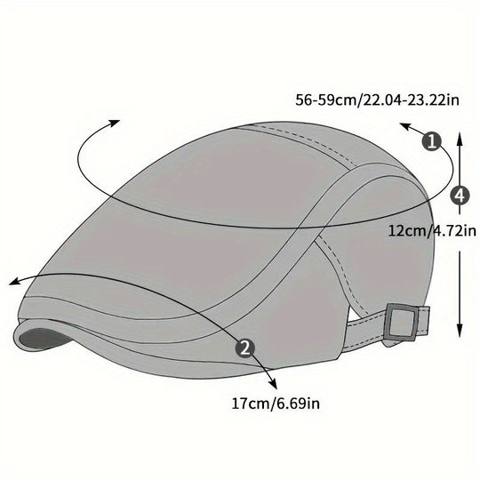 Casquette Angiales Tweed Chevrons