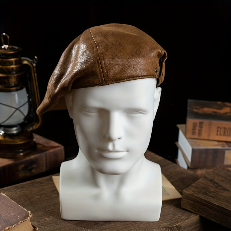 Béret Angiales Artiste Similicuir