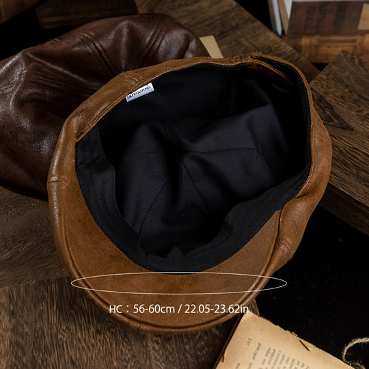 Béret Angiales Artiste Similicuir