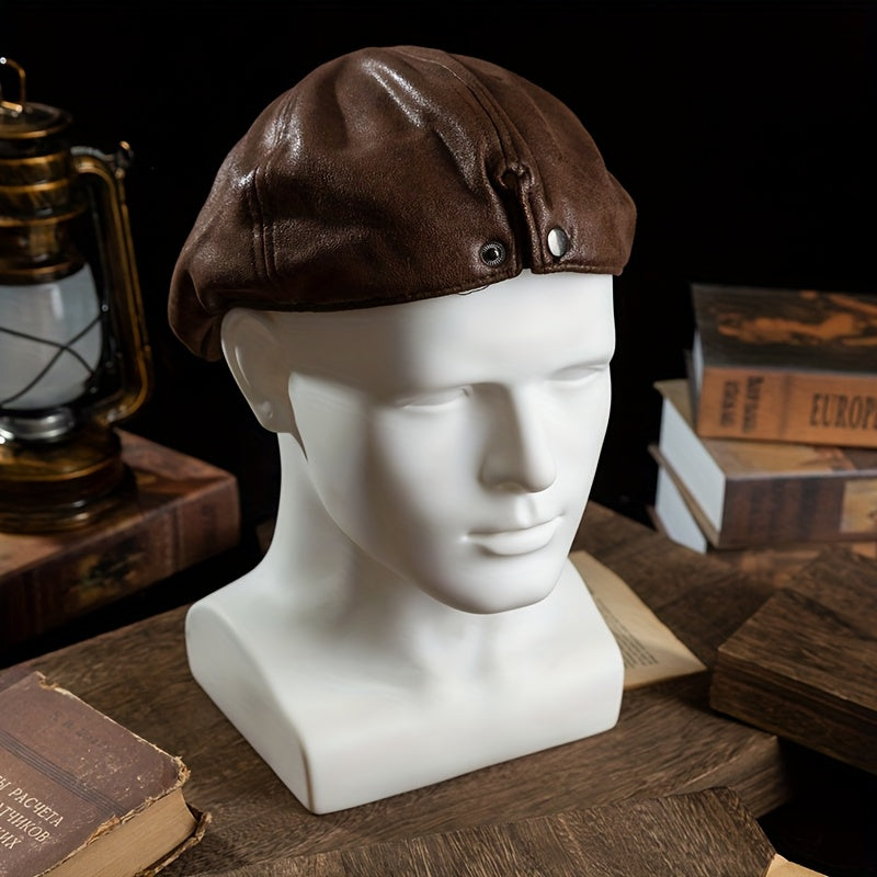 Béret Angiales Artiste Similicuir