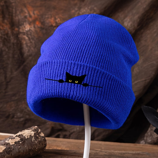 Bonnet Angiales Chat Brodé