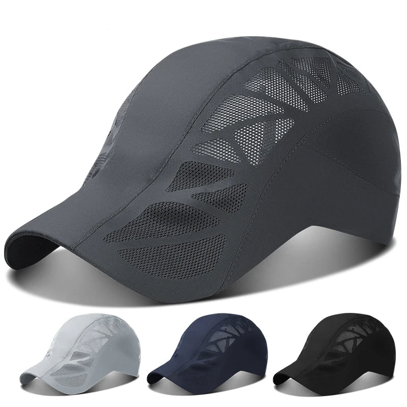Casquette Plate Respirante