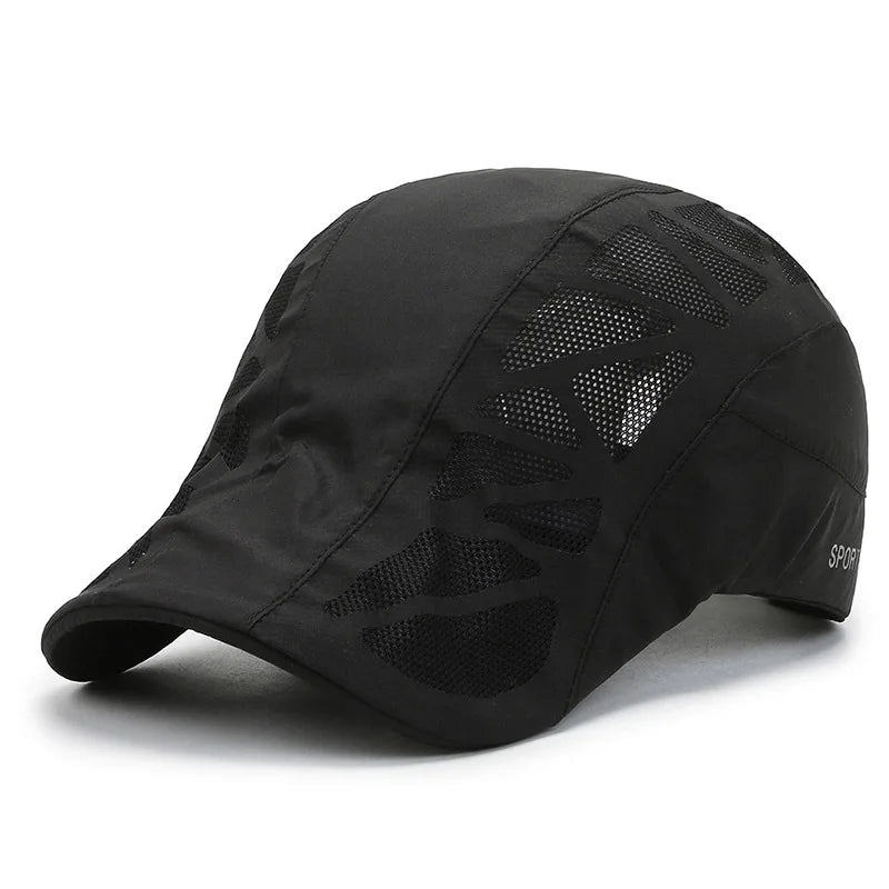 Casquette Plate Respirante