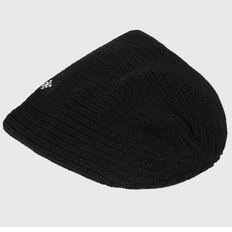 Bonnet Tricoté Chaud Doublé
