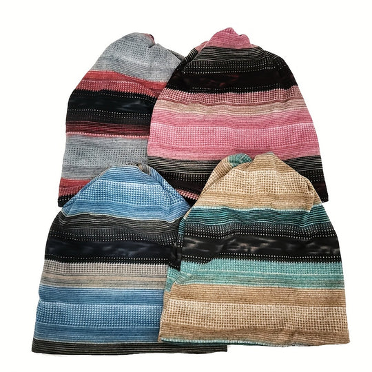 Bonnet Angiales Rayé Casual