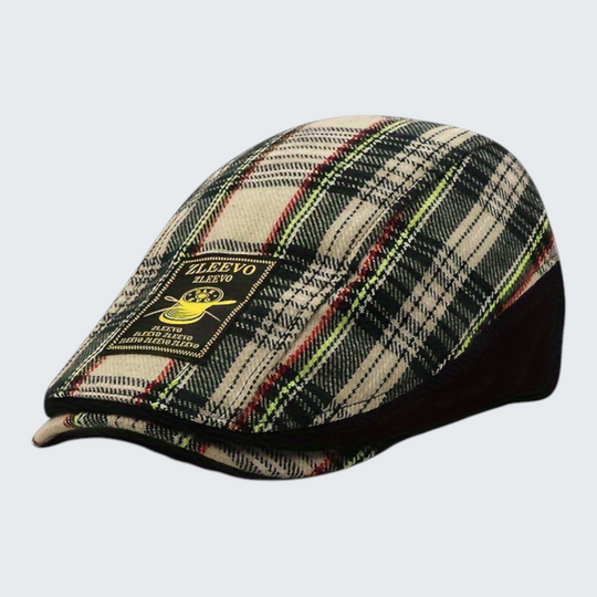 Casquette plate Angiales Carreaux British