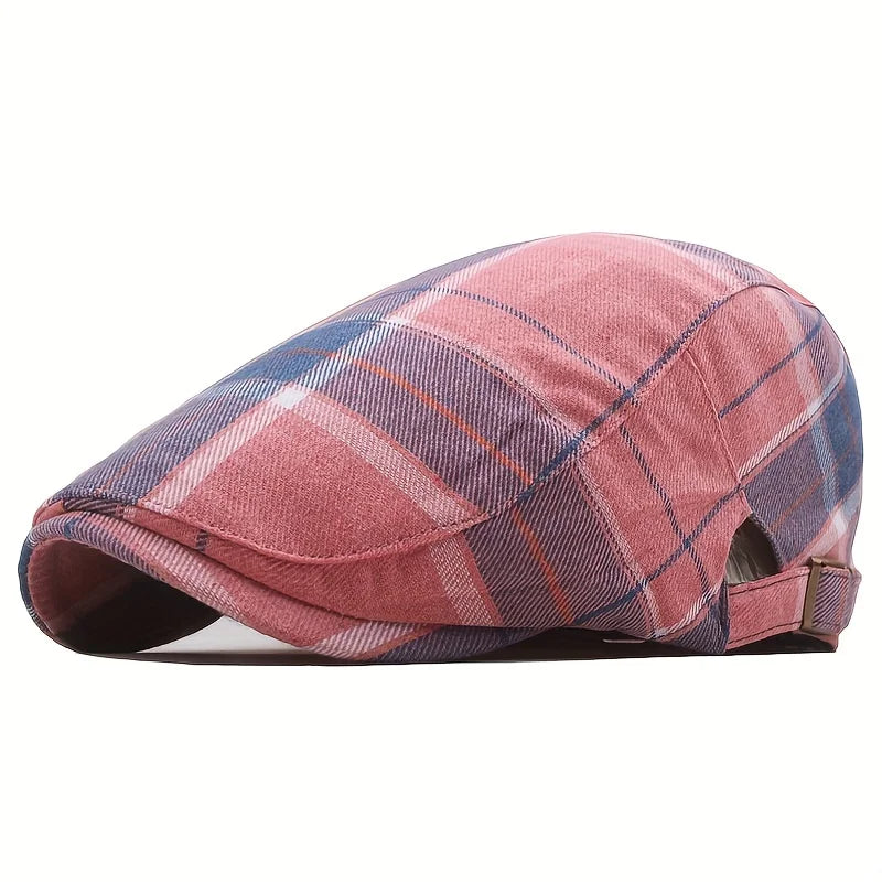 Casquette Estivale à Carreaux