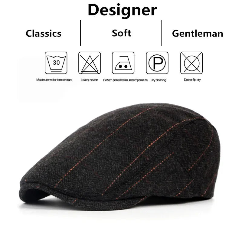 Casquette Rétro Herringbone